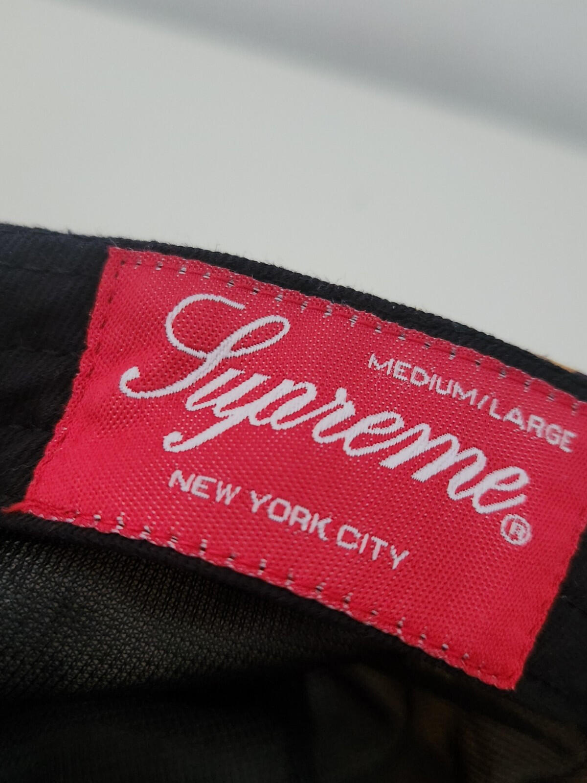 SS20 Supreme GORE-TEX Long Bill camp cap hat waterproof Rammellzee Yellow M/L