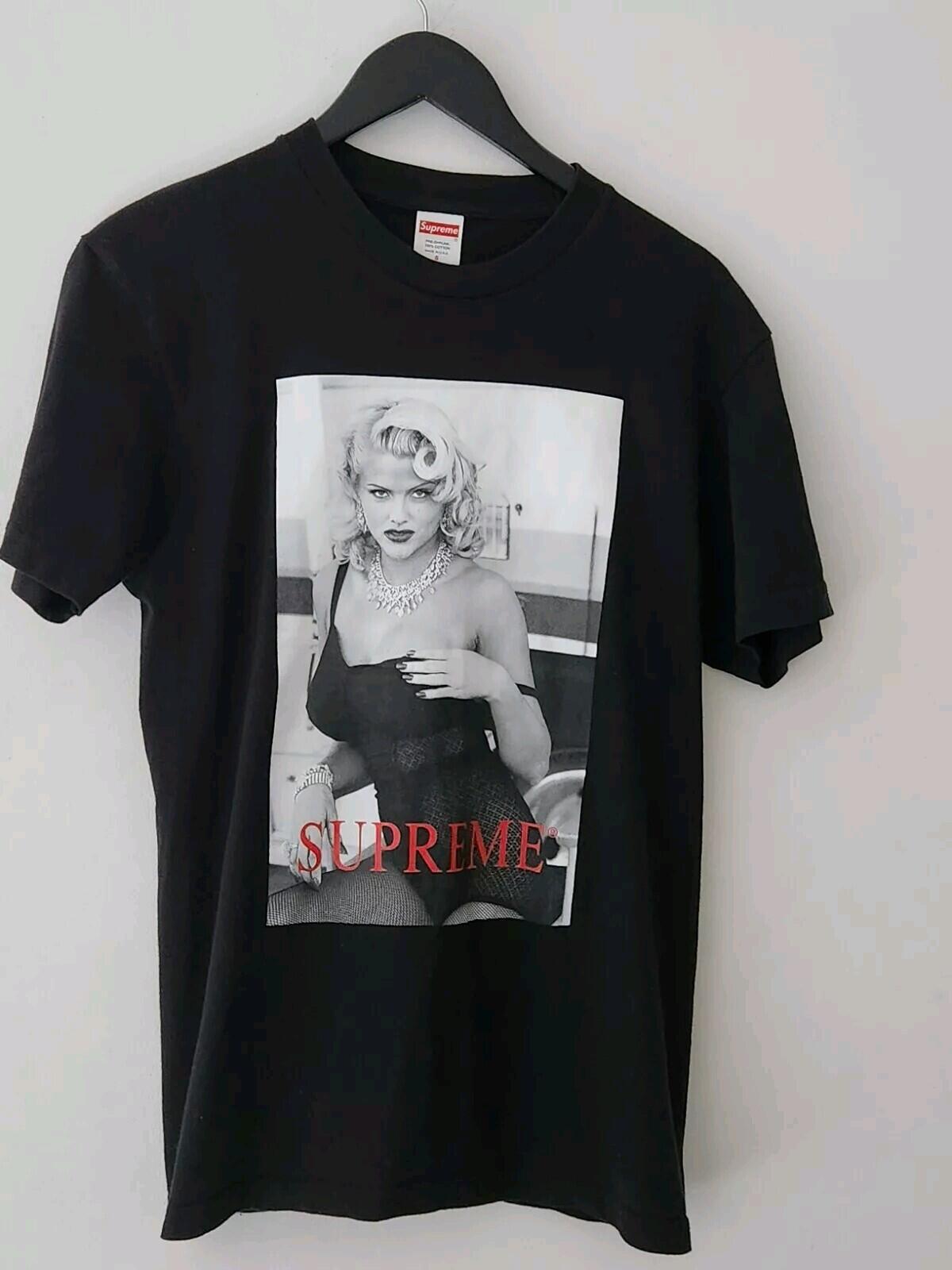 SS21 Supreme Anna Nicole Smith T-Shirt schwarz Größe S