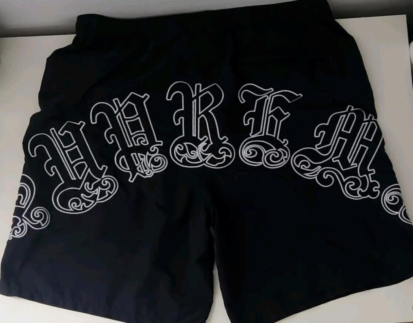 SS23 Supreme Old English Nylon Short Black Size XL