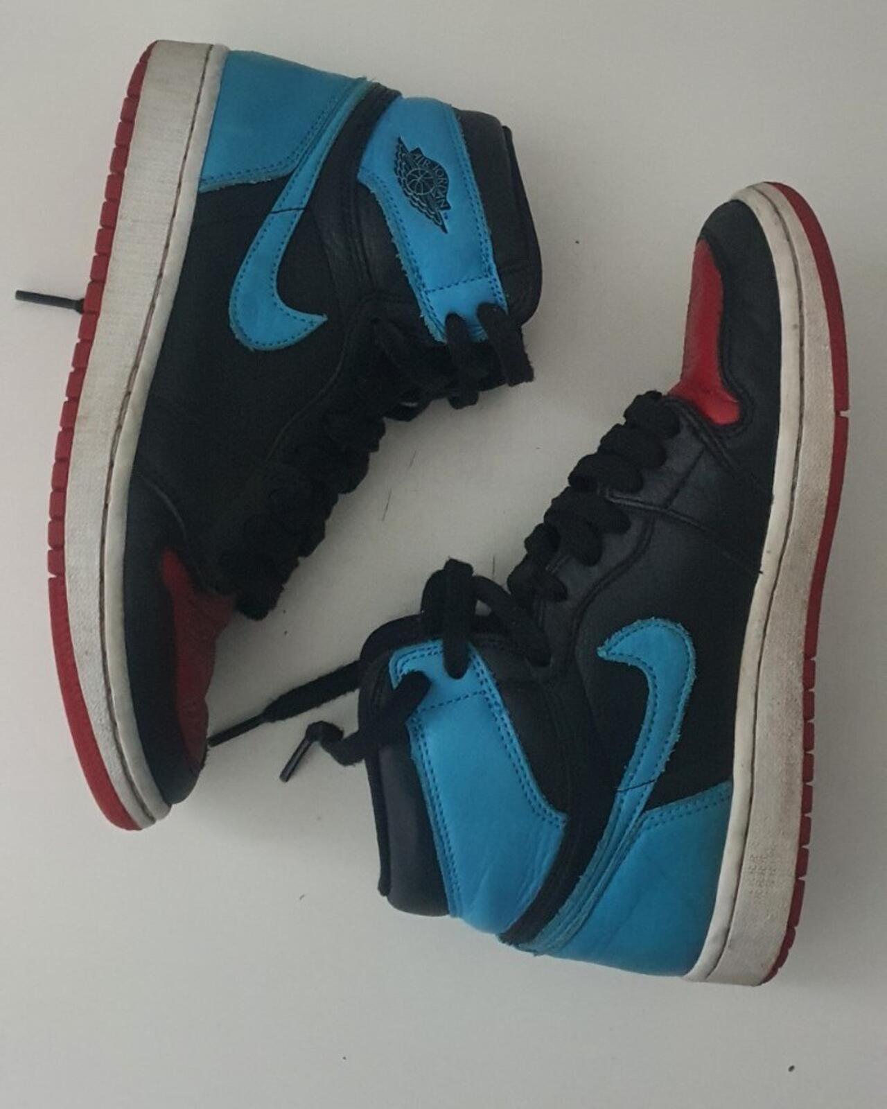 AIR JORDAN 1 Retro High UNC to Chicago Shoes women trainers UK 5 US 7.5 EUR 38.5