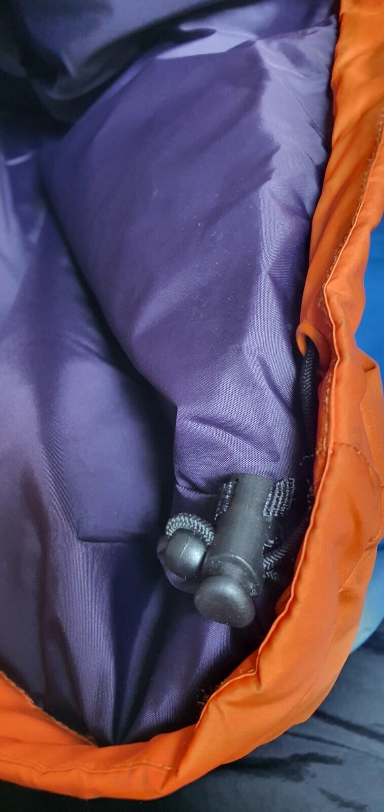 Chaqueta acolchada SS18 Supreme Gradient Puffy grande resistente al agua azul marino plumón de pato