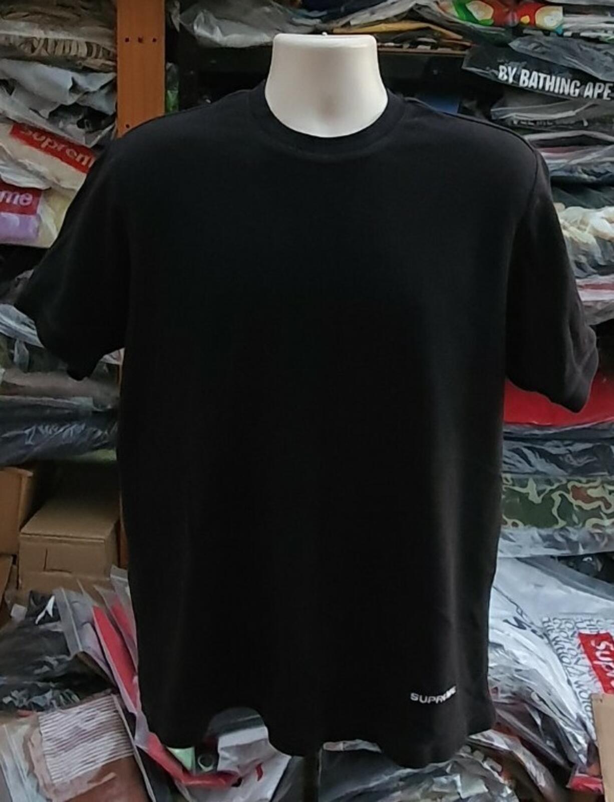 SS18 Supreme Waffle Ringer Tee Size L
