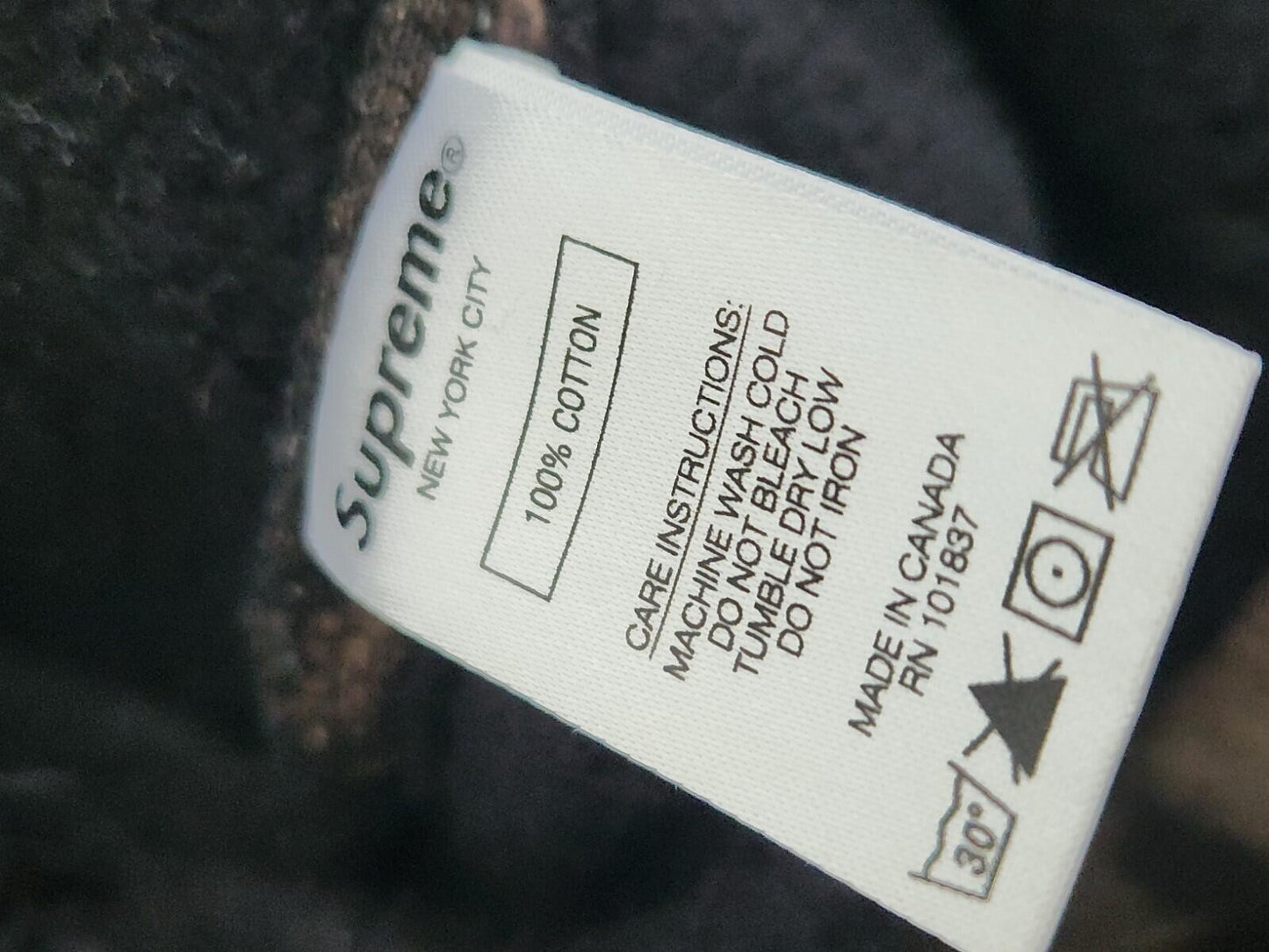 SS17 Bleached Lace Sweatshorts Schwarz Shorts Größe S kleine Shorts Baumwoll-Fleece