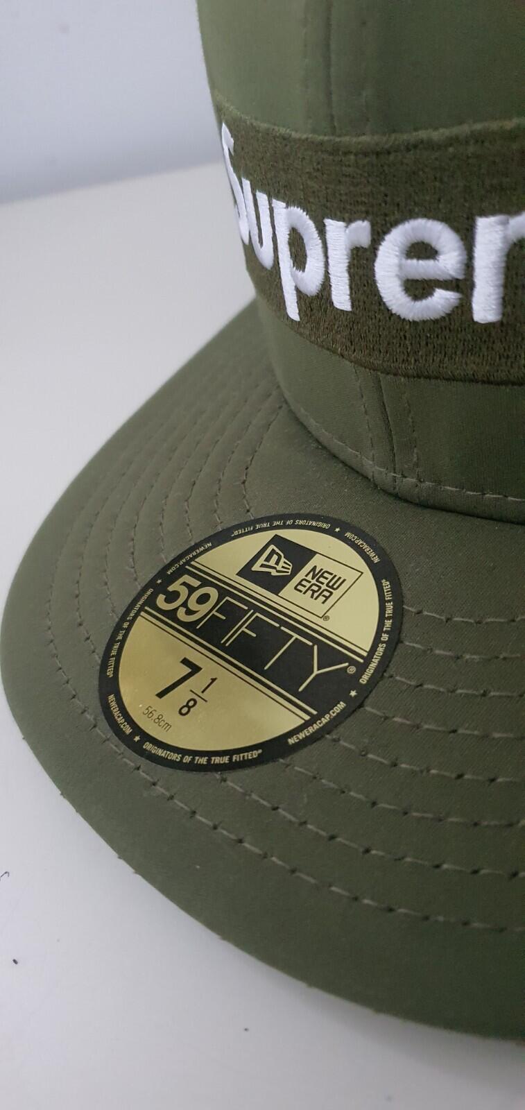Gorra Gore-Tex FW20 Supreme Windstopper Earflap Box Logo New Era talla 7 1/8