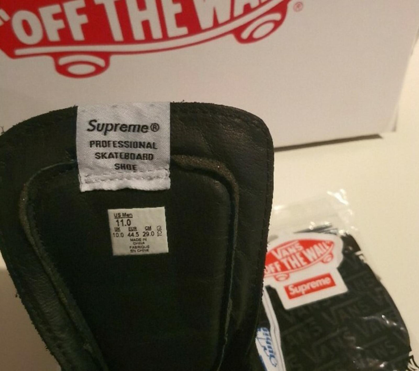 SS15 Supreme x White Castle x Vans Sk8-Hi Reissue Turnschuhe US 11 UK 10 EU 44.5