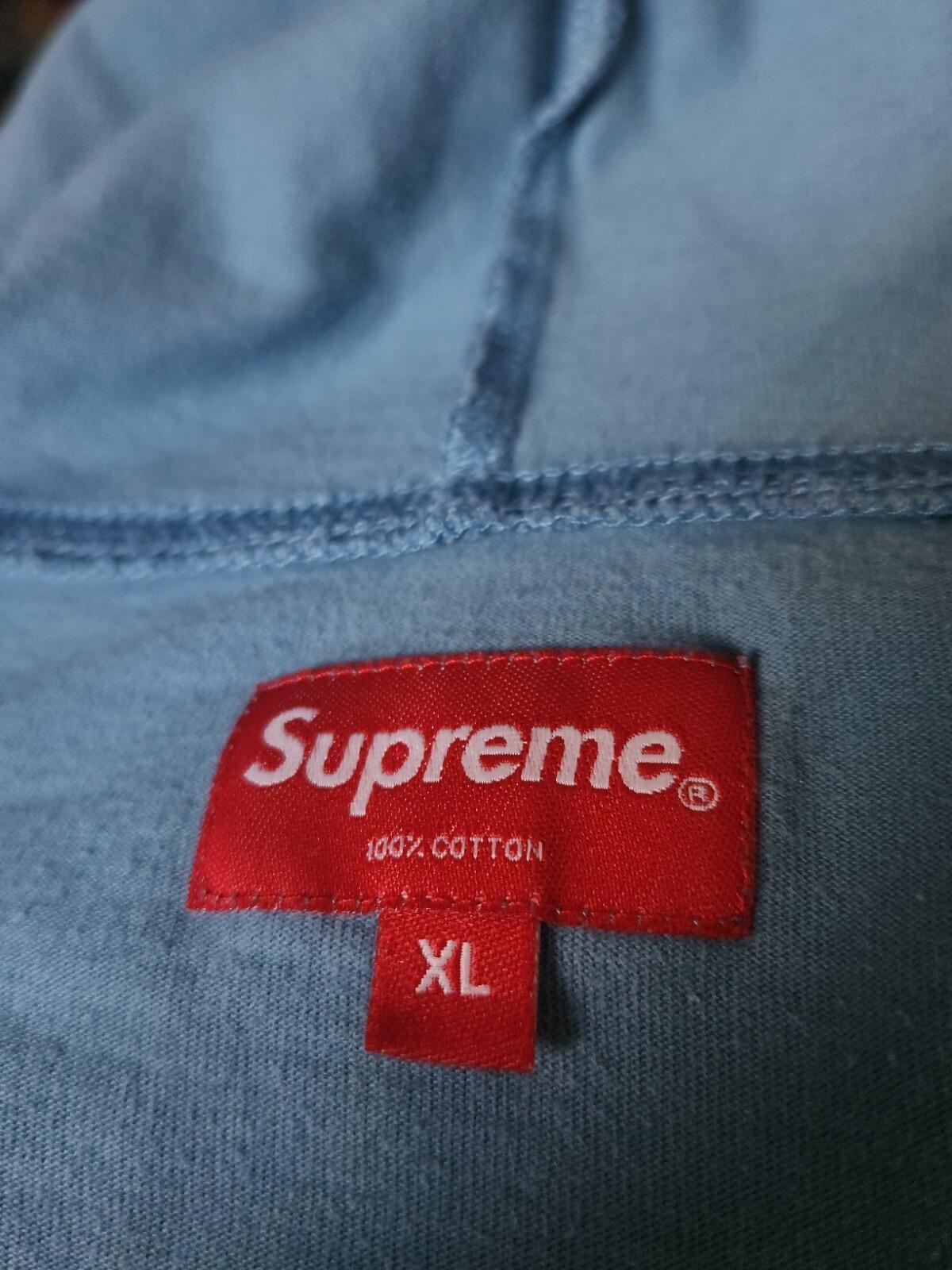 FW20 Supreme Best Of The Best Hooded L/S Top Size XL Slate Hoodie