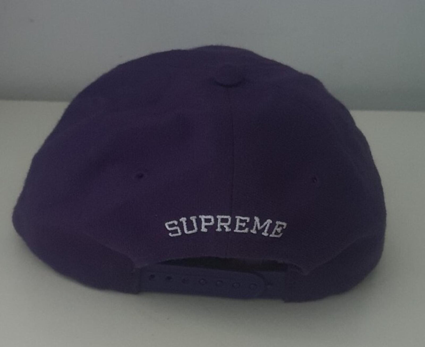 FW15 Supreme World Famous 6-panel Cap Purple