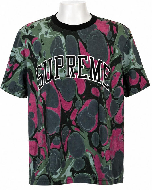 SS14 Supreme Marble T-Shirt Größe L