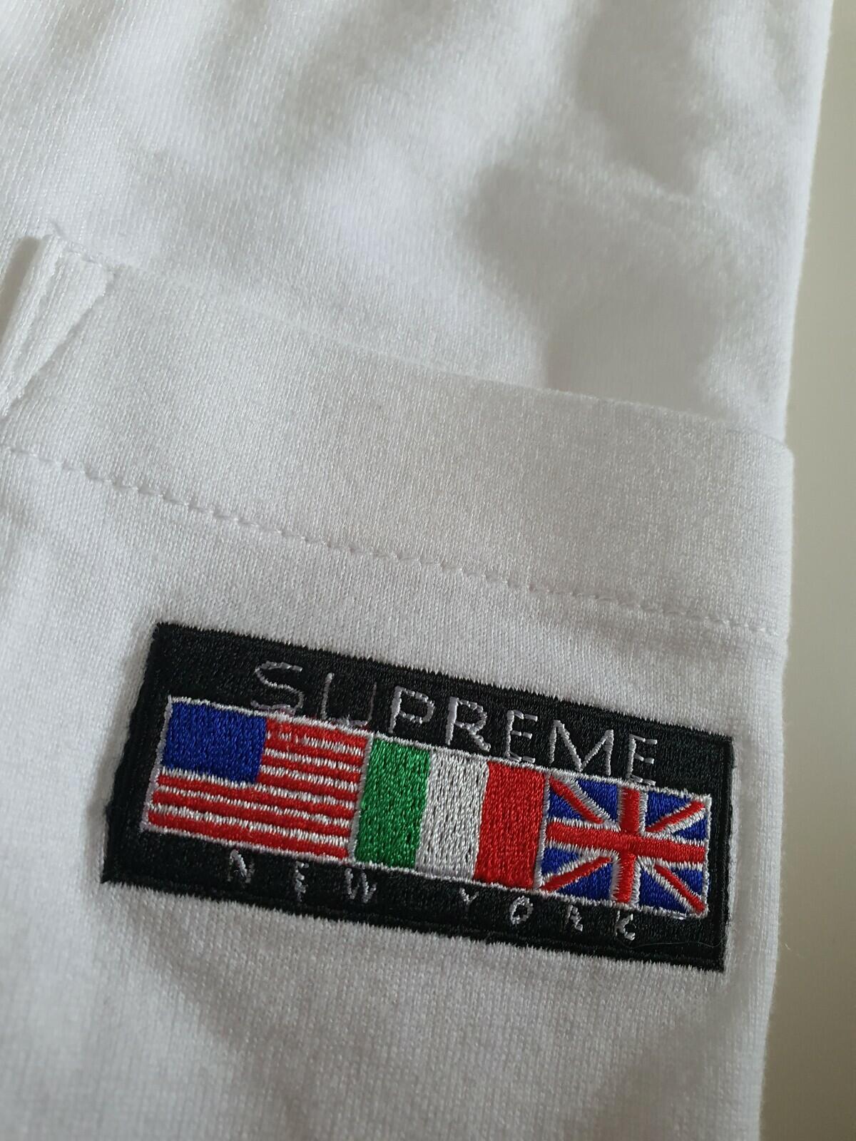 FW16 Supreme Pocket Tee White Size M