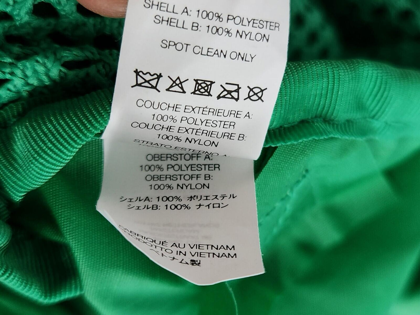 SS23 Supreme Mesh Small Backpack Bag Green 10L