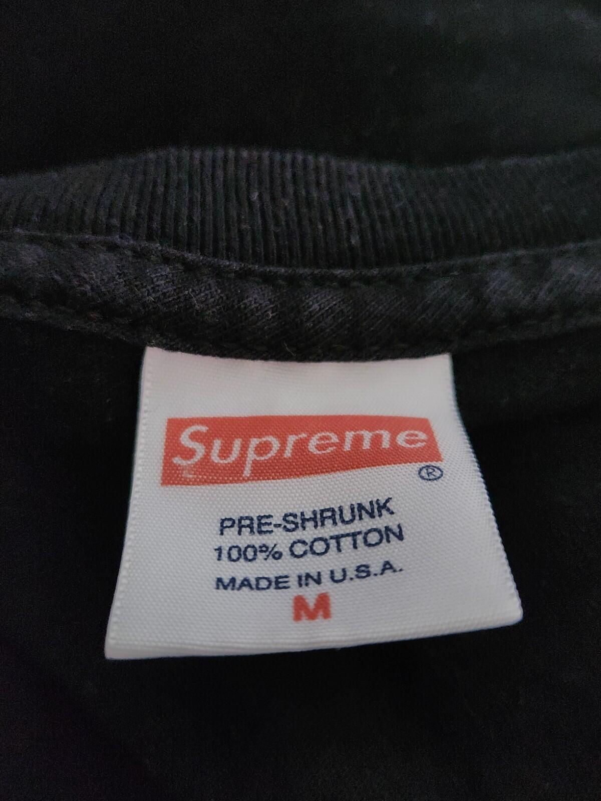 FW13 Supreme x Shane MacGowan T-Shirt M Medium Schwarz T-Shirt Fairy Tale Of New York