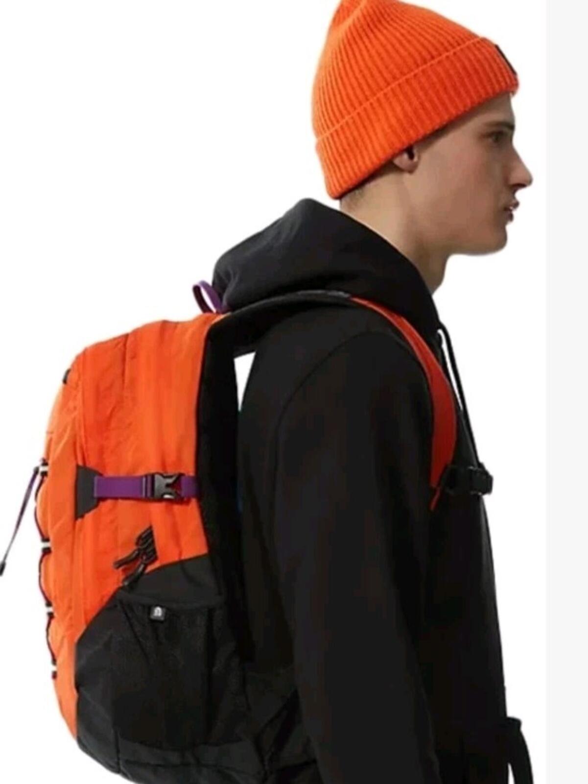 The North Face Borealis Classic Backpack Orange Purple Bag