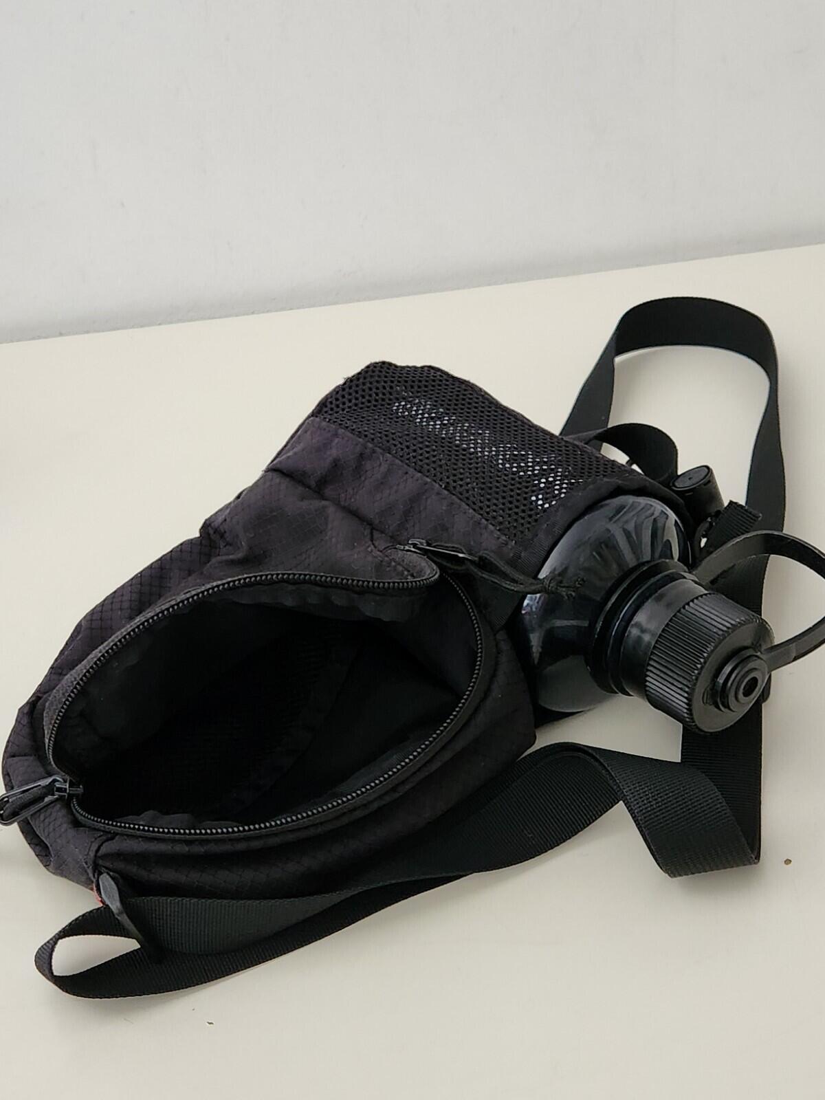 SS22 Supreme Side Bag Black Water Resistant