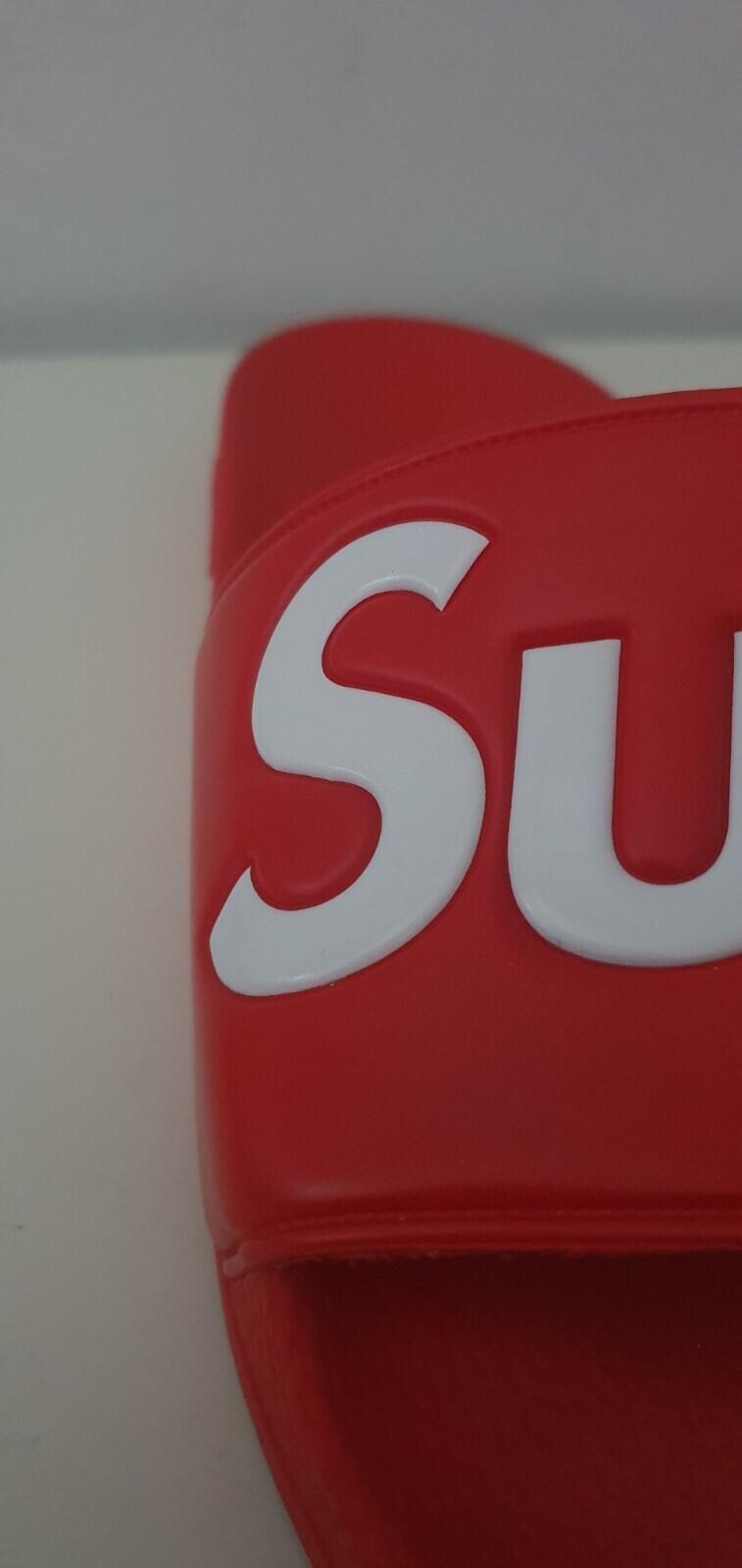 SS14 Supreme Sandalia Roja Talla UK 8 US 9 EUR 42.5