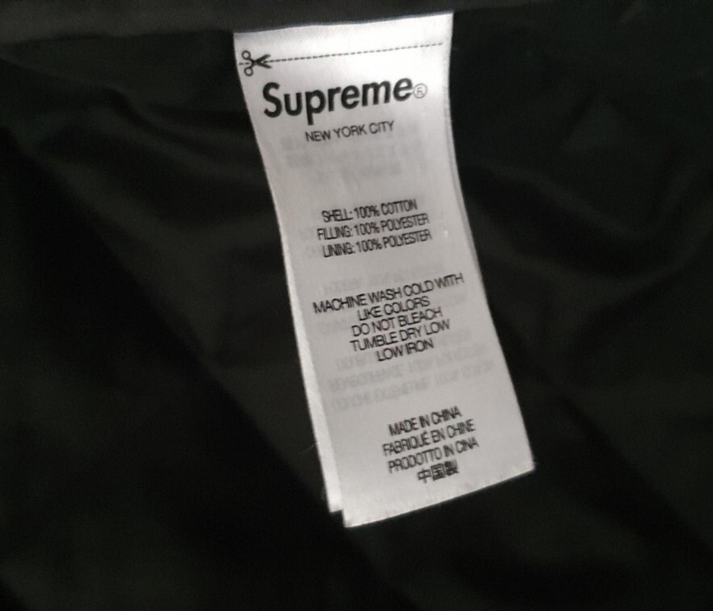 FW21 Supreme Quilted Plaid Flannel Shirt Blue Size XL