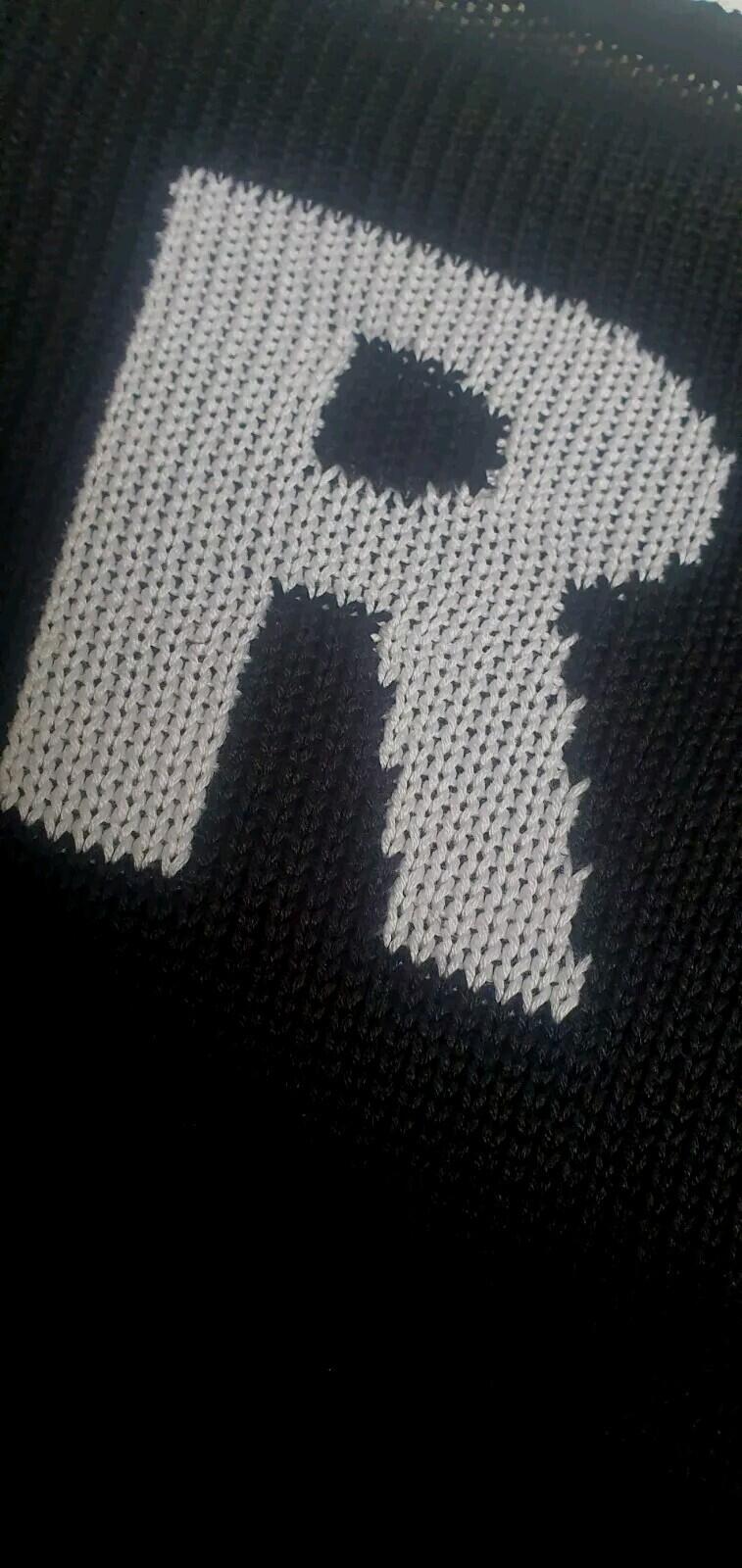 SS20 Supreme Back Logo Sweater Pullover Schwarz Rundhals XL Jumper