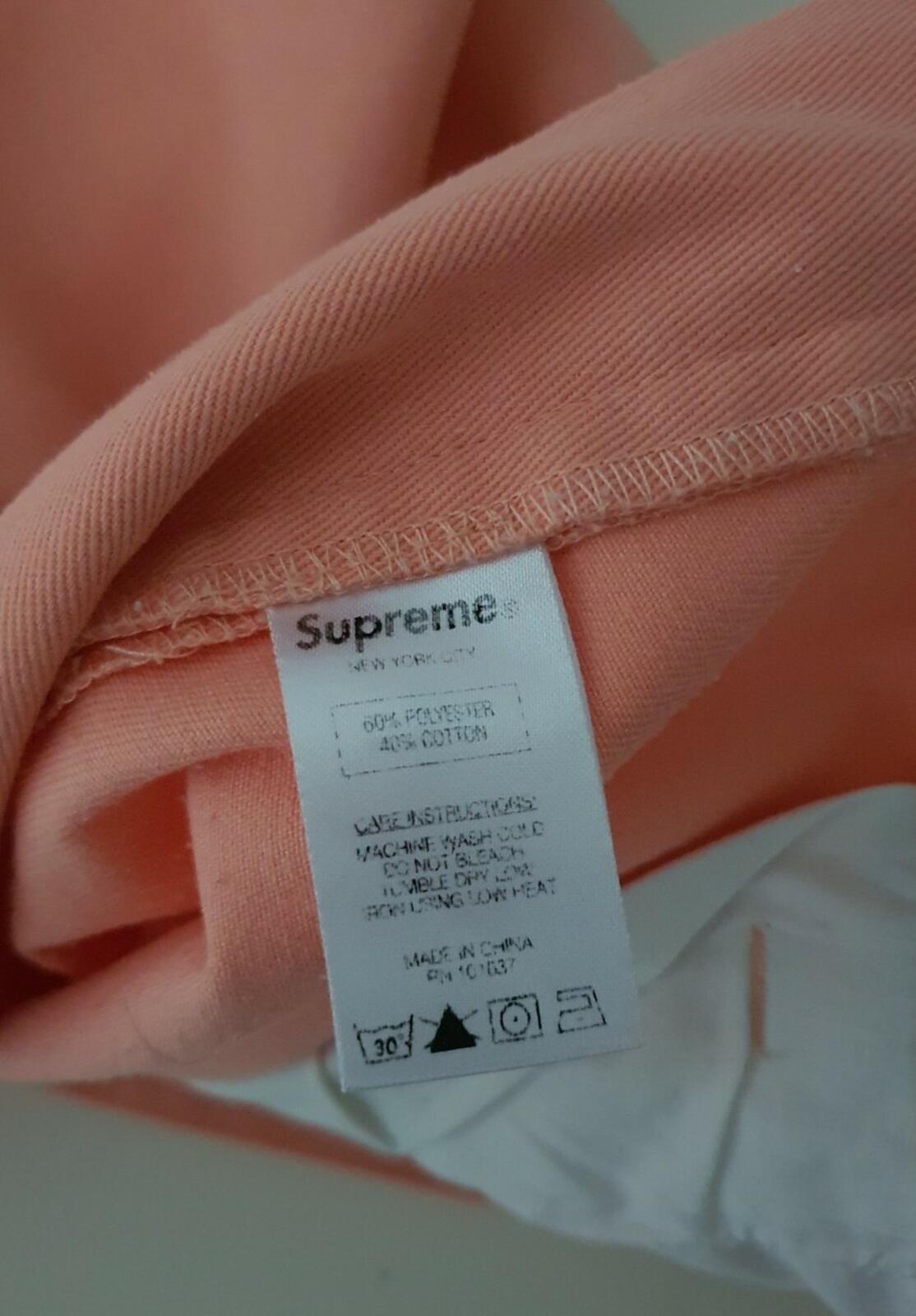SS14 Supreme Work Pant Peach Size 30 W30 L30 S small
