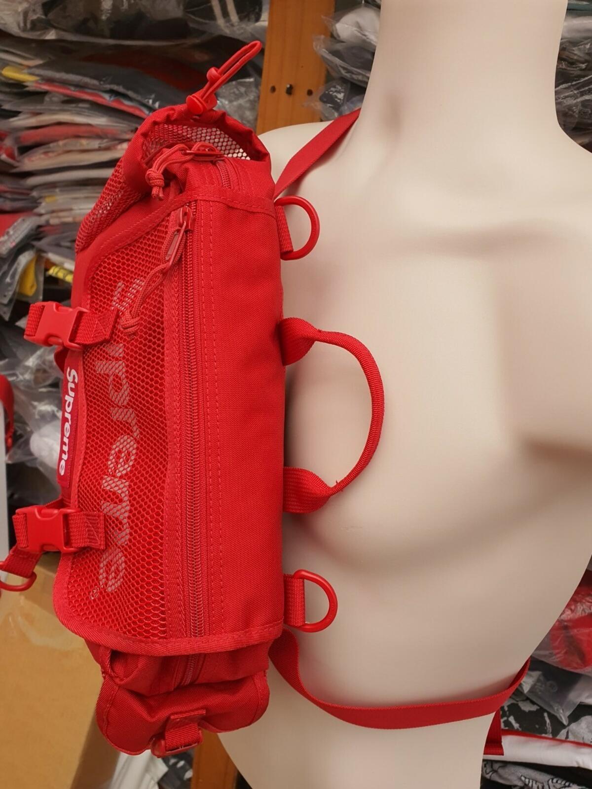 SS20 Supreme Waist Bag Dark Red
