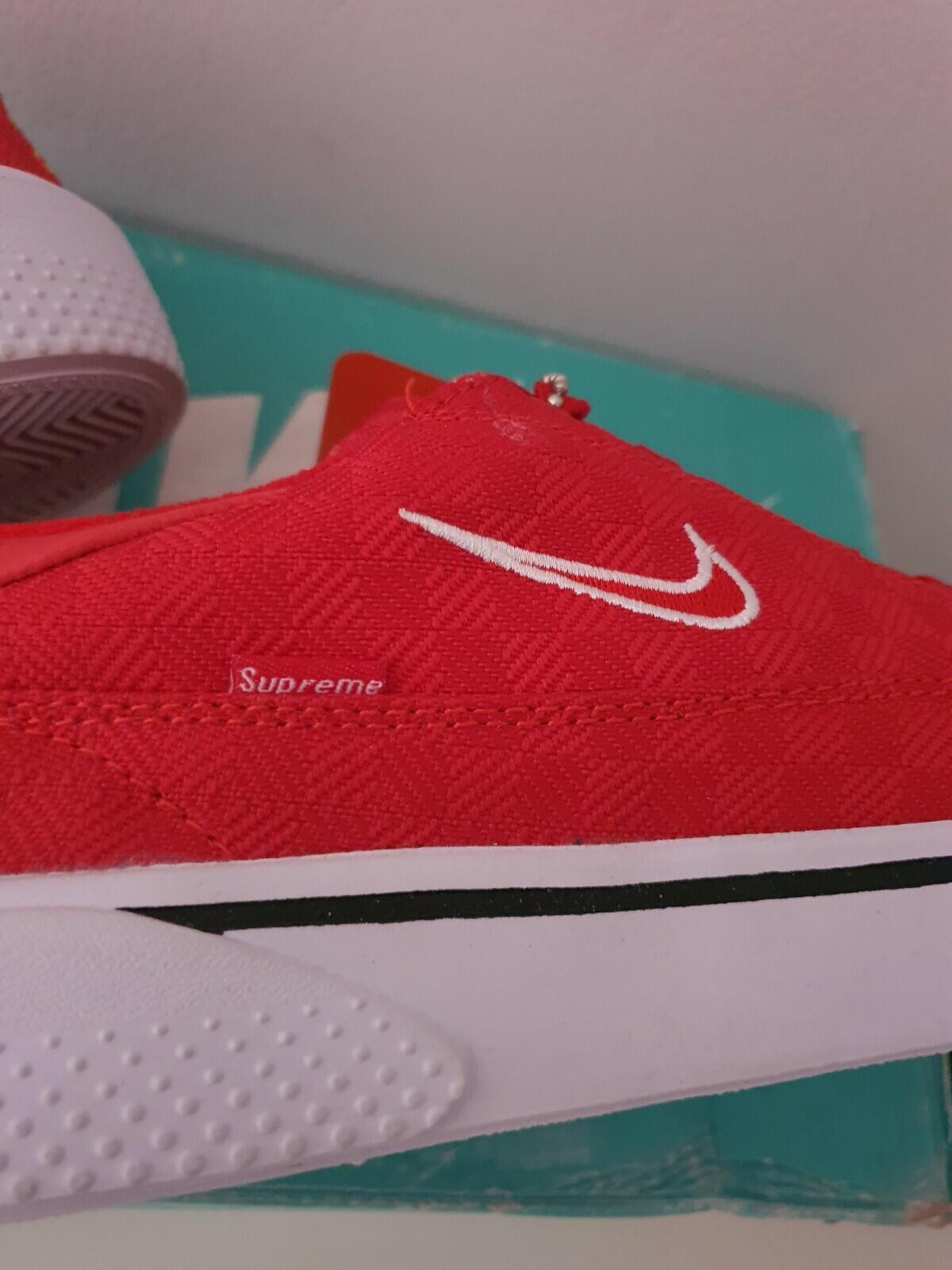 SS15 Supreme x Nike SB GTS trainers red US 11 UK 10  EU 45 lot Rare Vintage 2015