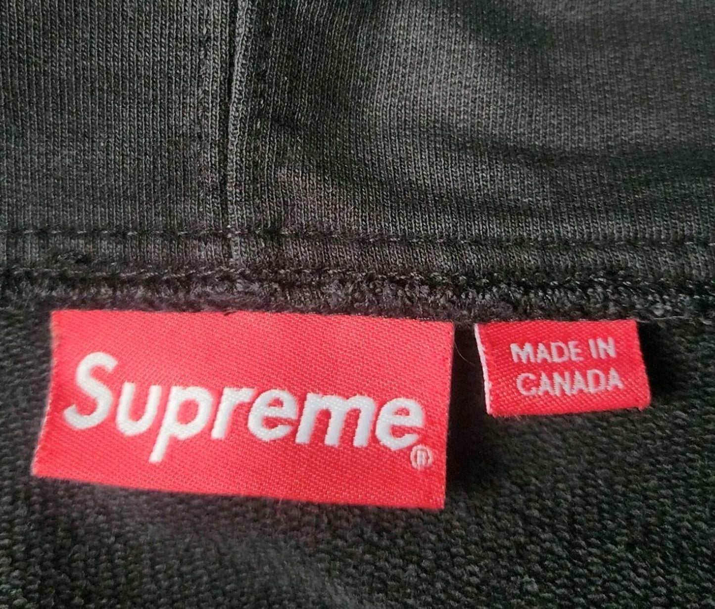 SS14 Supreme Antihero Hooded Zip Up Hooded Sweatshirt black hoodie M medium 2014