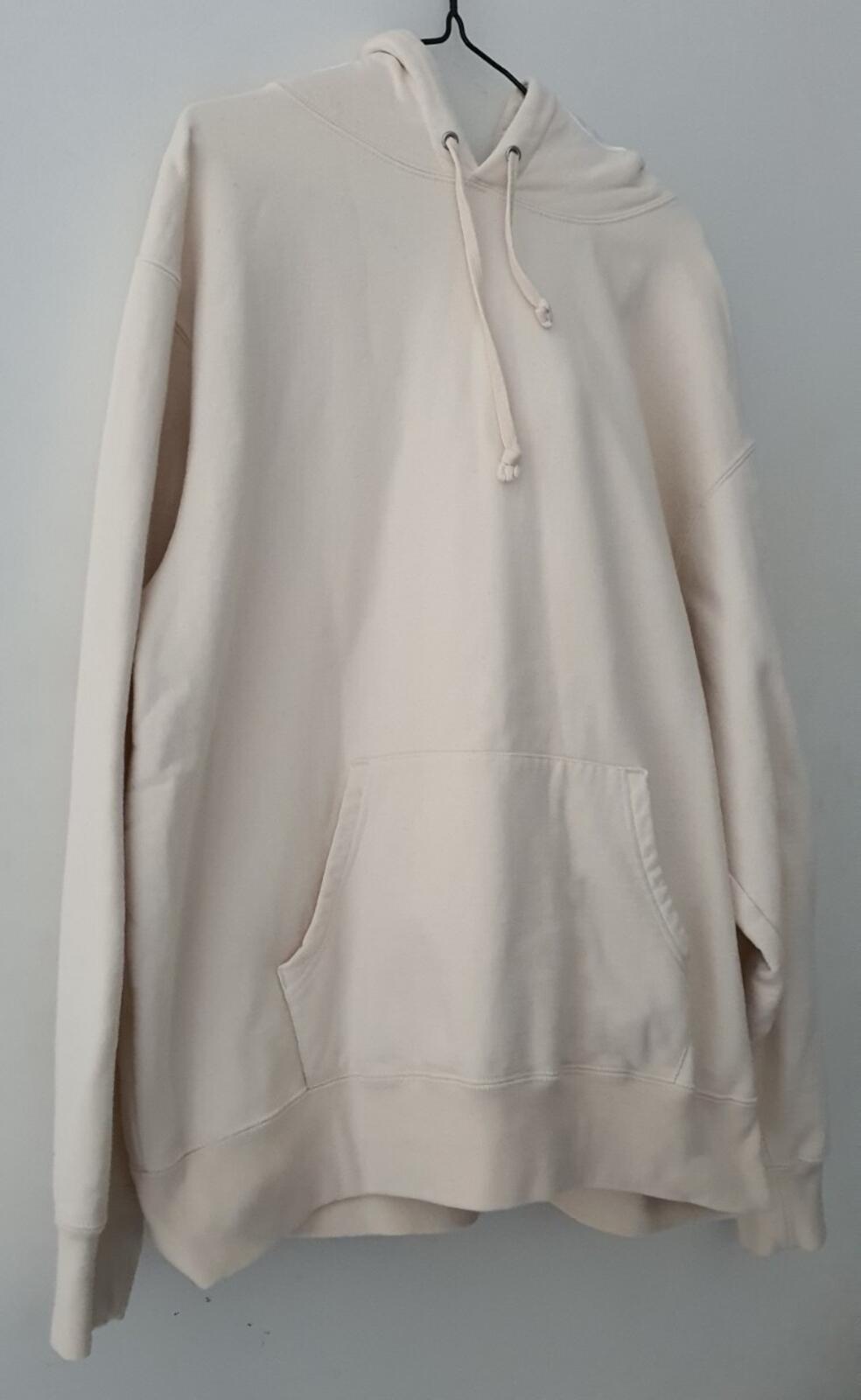 FW21 Supreme Contrast hooded sweatshirt natural Size M medium hoodie