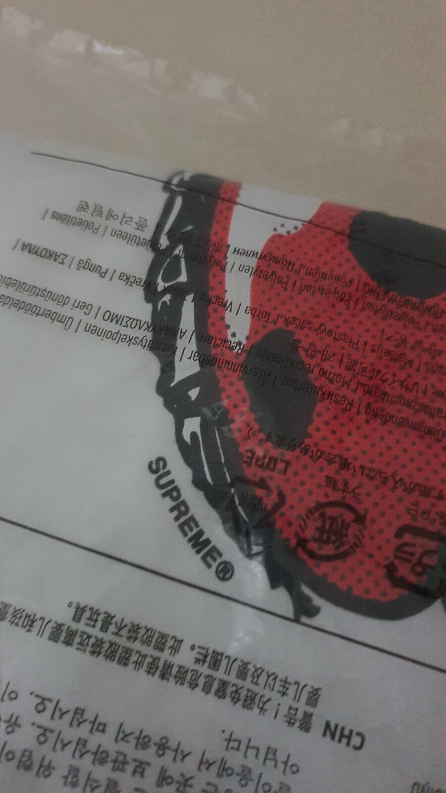 FW18 Supreme Ladybug Tee Blanca Talla L
