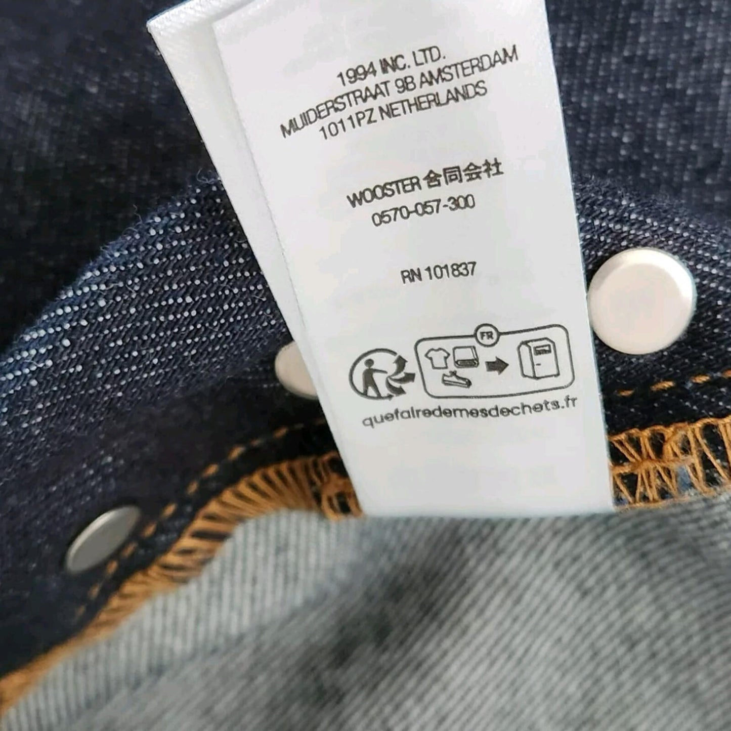 Supreme Indigo Slim Jeans size 32 Jean Made In Japan Trousers W32 L32