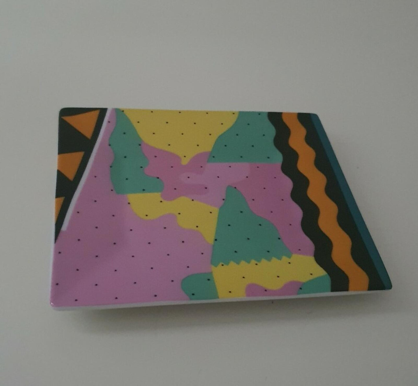 SS16 Supreme A. Mendini Milano small ashtray ceramic Multicolor tray Accessory