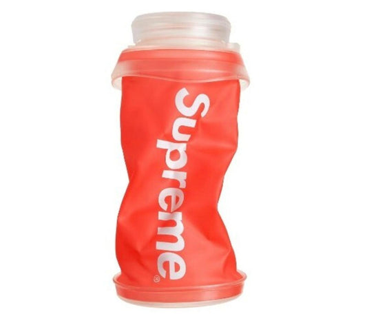 FW20 Supreme HydraPak Stash 1.0L botella de agua flexible roja Nuevo Accesorio