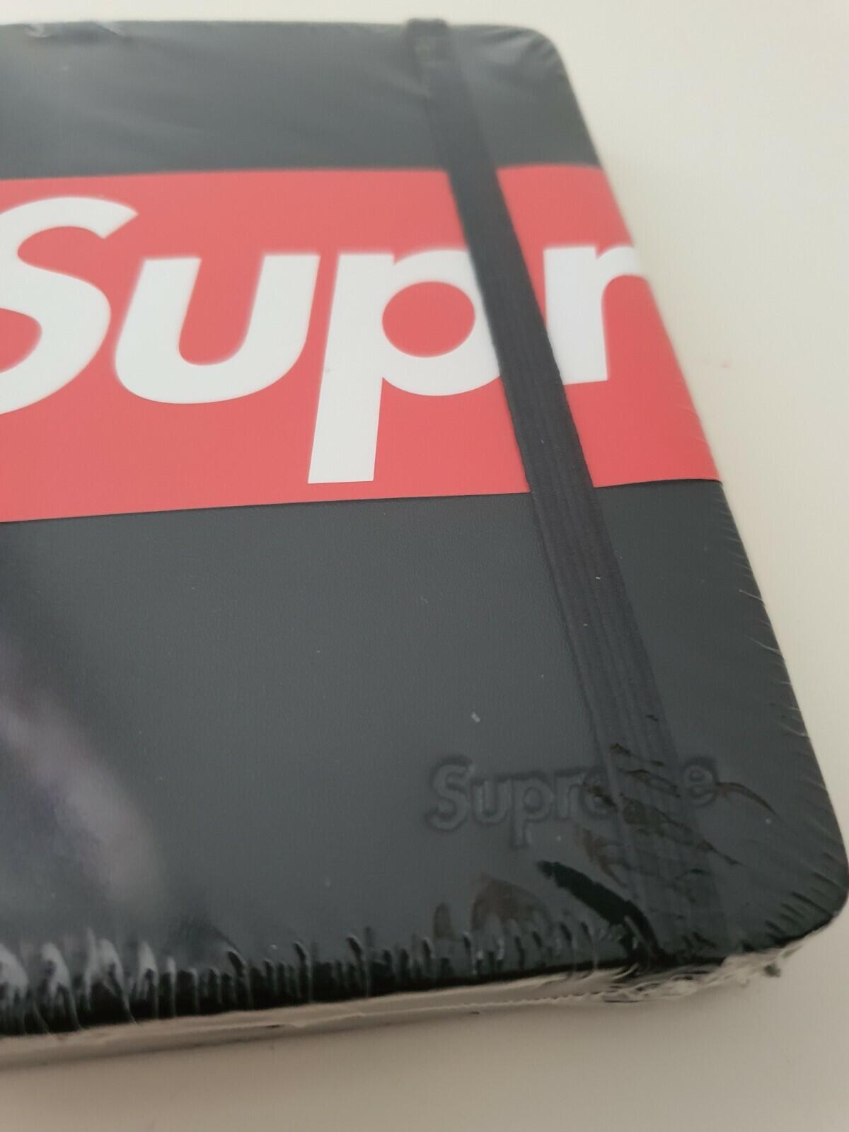 SS10 Supreme black notebook note pad book diaries A6 Vintage rare new Accessory