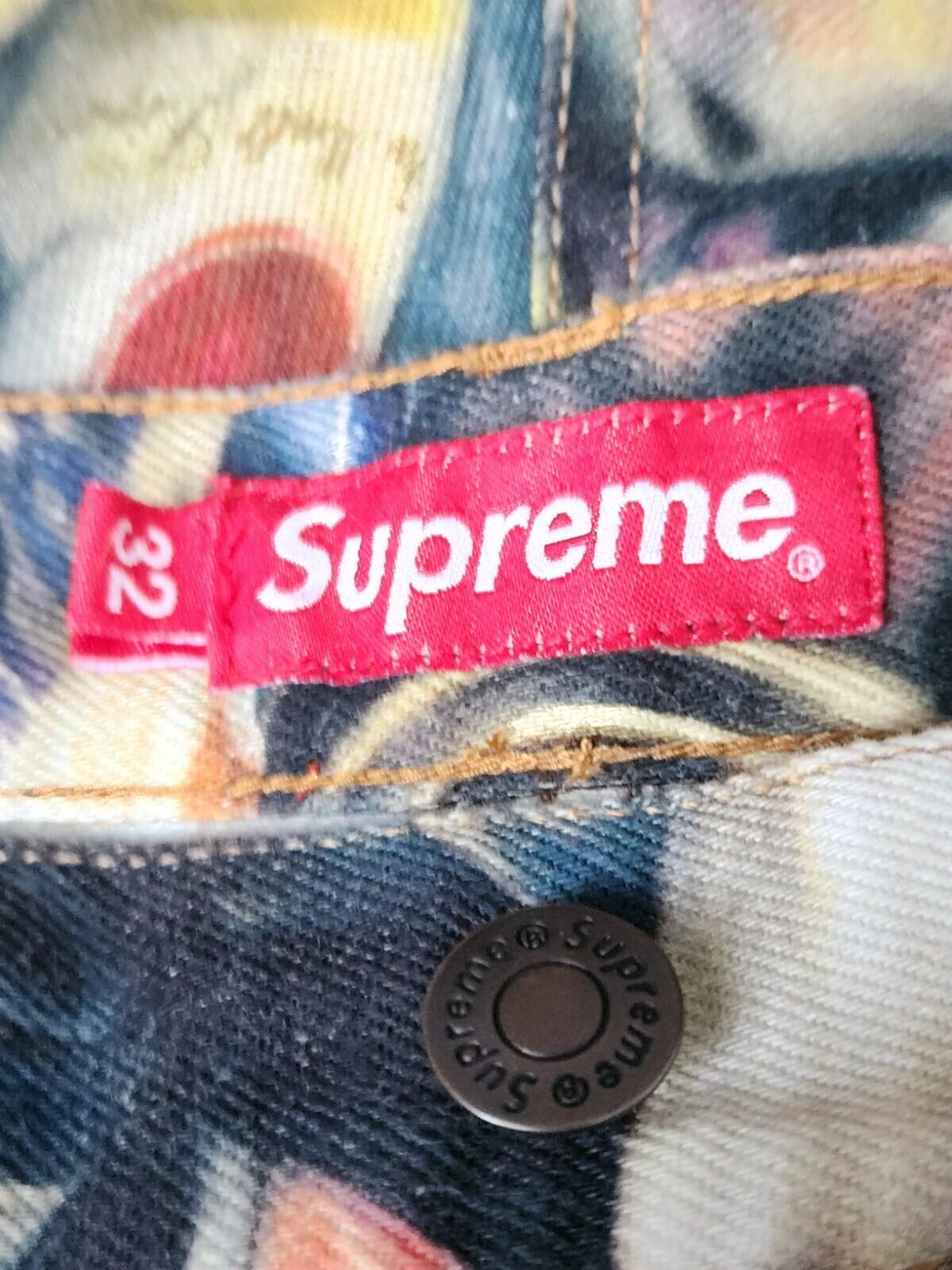 SS21 Supreme Cans regular jeans size 34 W34 L32 Cotton Trousers Pants