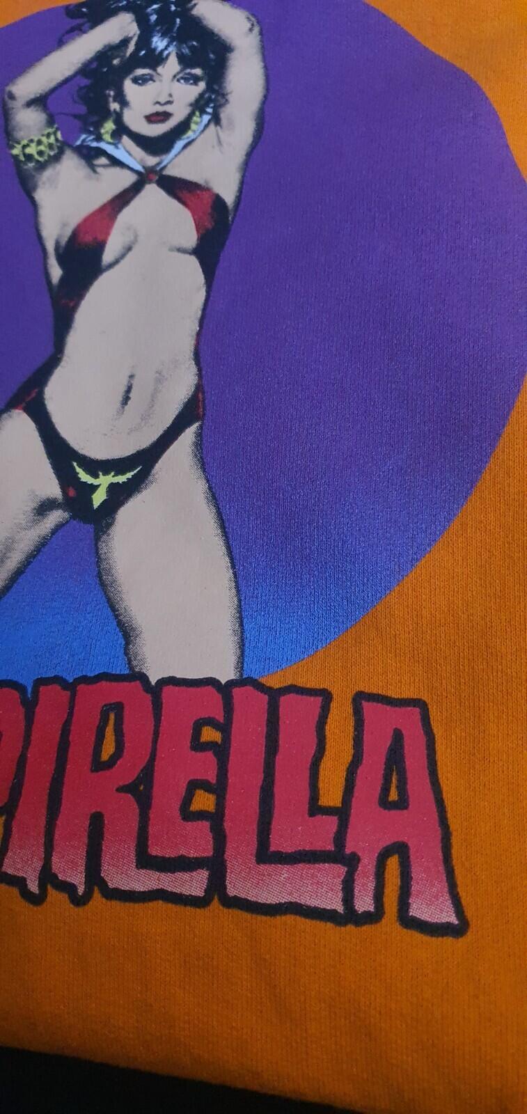 SS17 Supreme Vampirella Kapuzenpullover Größe M medium Hoodie orange