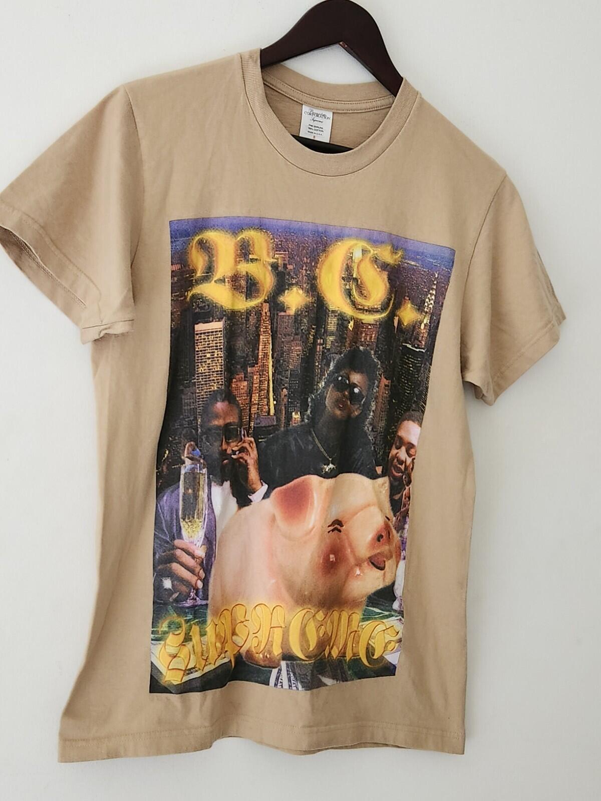 SS23 Supreme x Bernadette Corporation Money Tee Khaki T-shirt Size S Small
