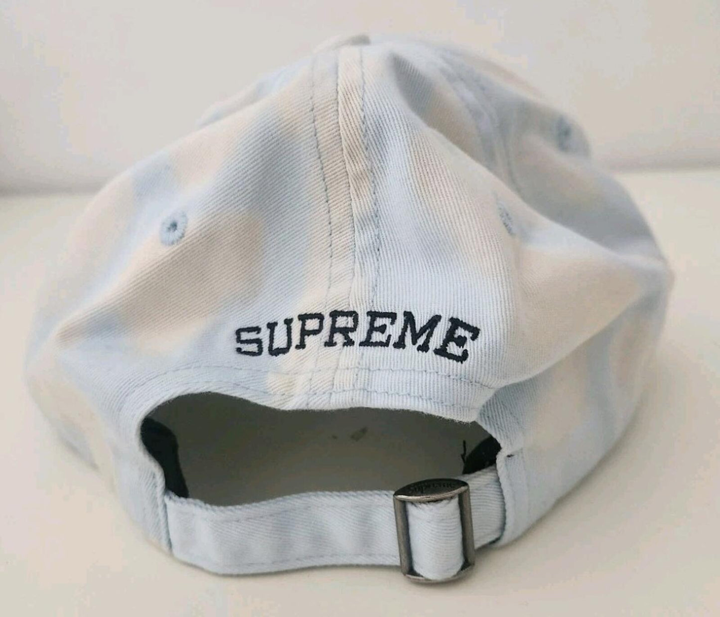 SS24 Supreme New York Arc 6-Panel Kappe gebleicht