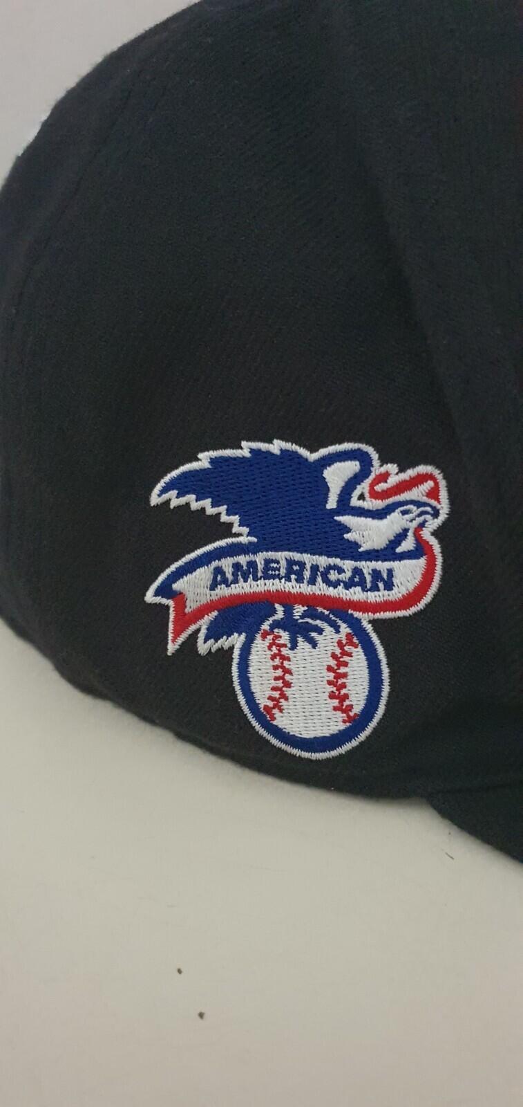 SS15 Supreme x Yankees x 47 brand navy 5-panel cap hat Rare Baseball