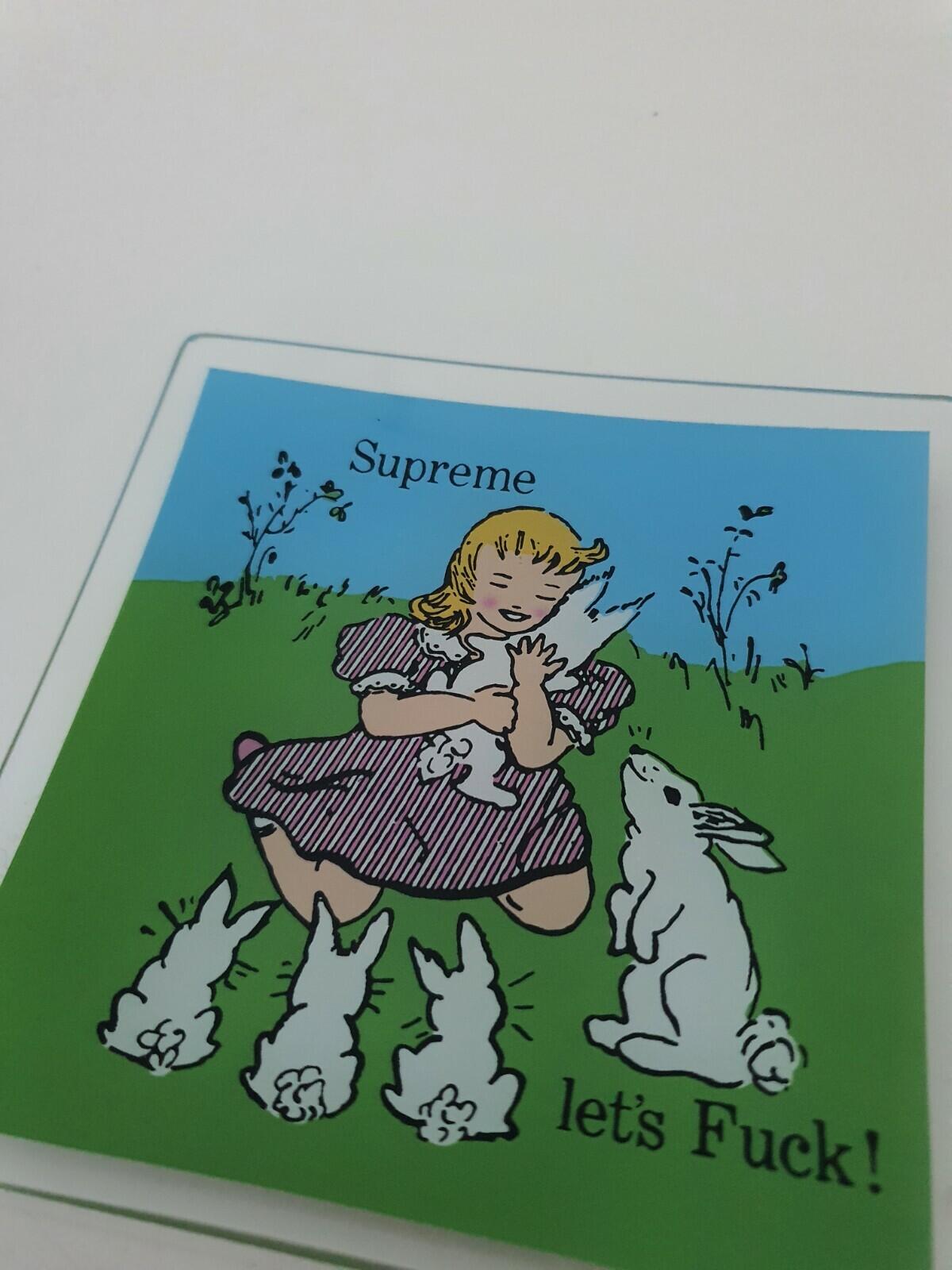FW16 Supreme Let's F uck ashtray glass tray Accessory