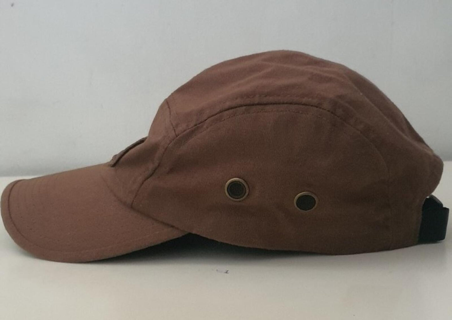 SS22 Supreme Military Camp Cap Hat Brown Box logo