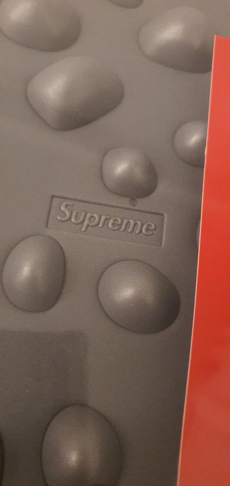 FW23 Supreme Supreme Bless Reflexology Skateboard Silver Size 8.25"