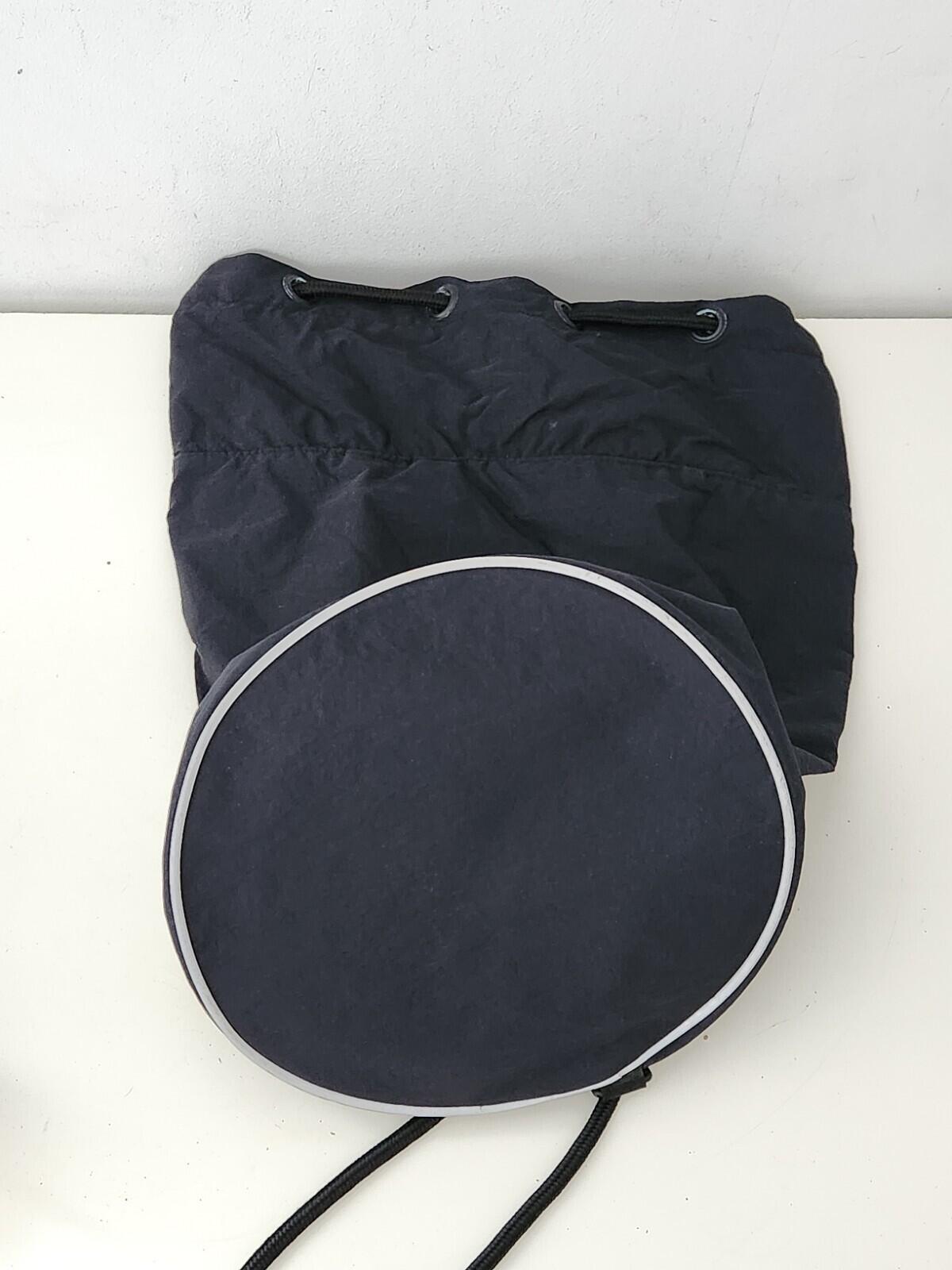 AW16 Palace Benedon black Sack bag / backpack Tri-Ferg