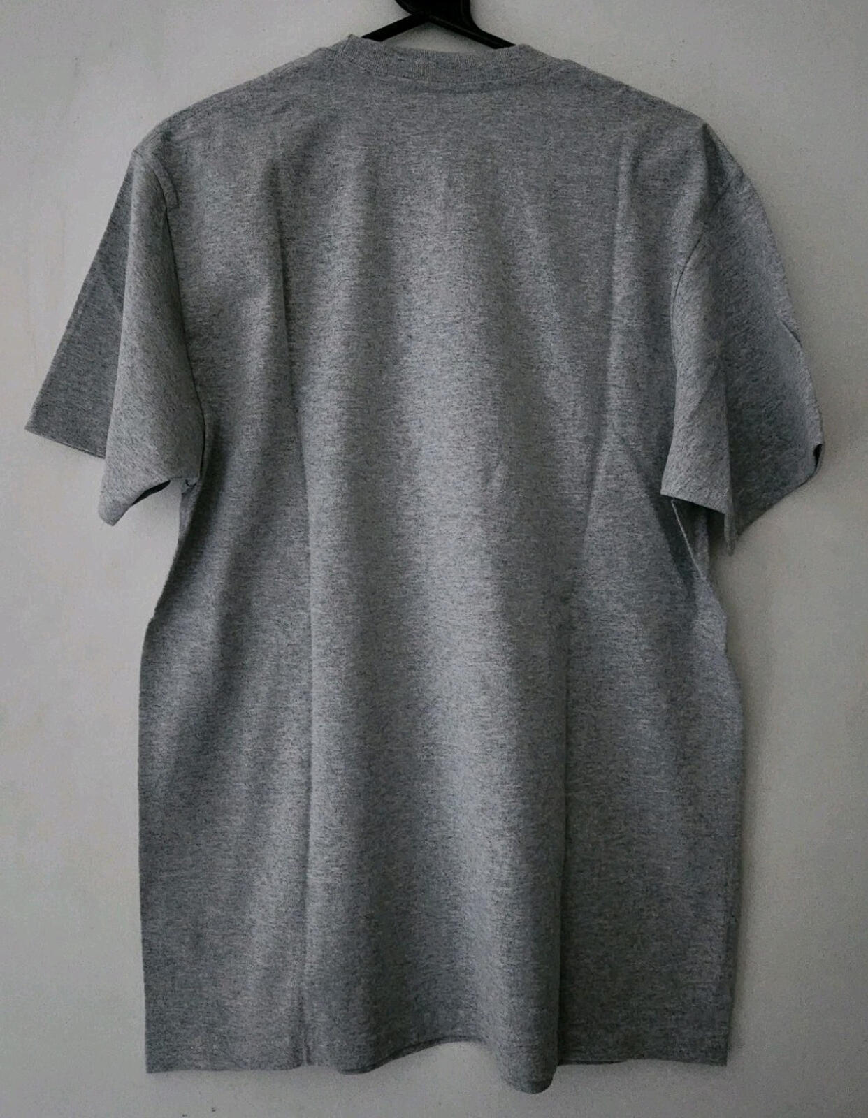 SS20 Supreme Paint Logo Tee Heather Grey Size M