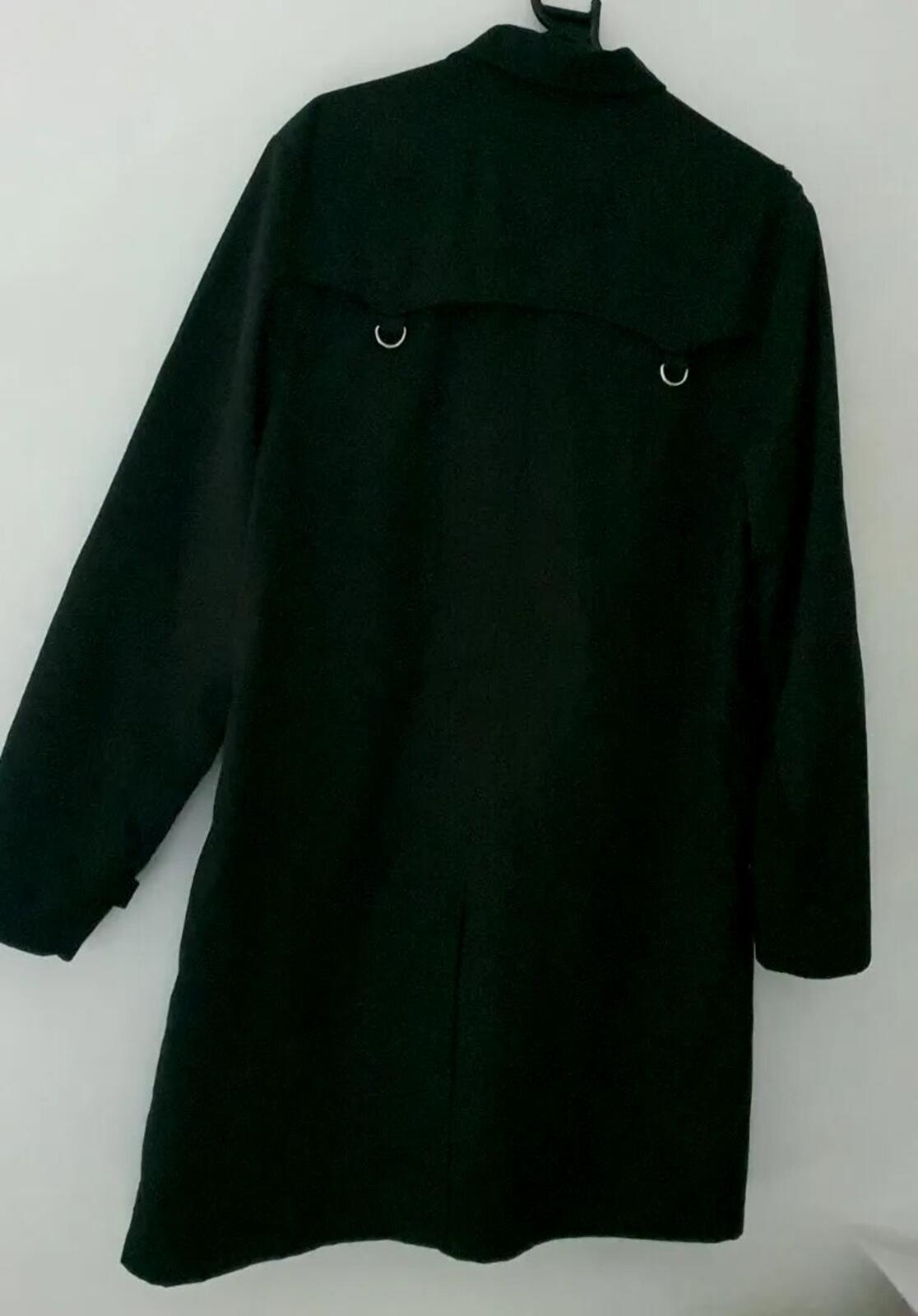 SS19 Supreme D-Ring Trenchcoat schwarz Größe L groß wasserabweisend 1x getragen