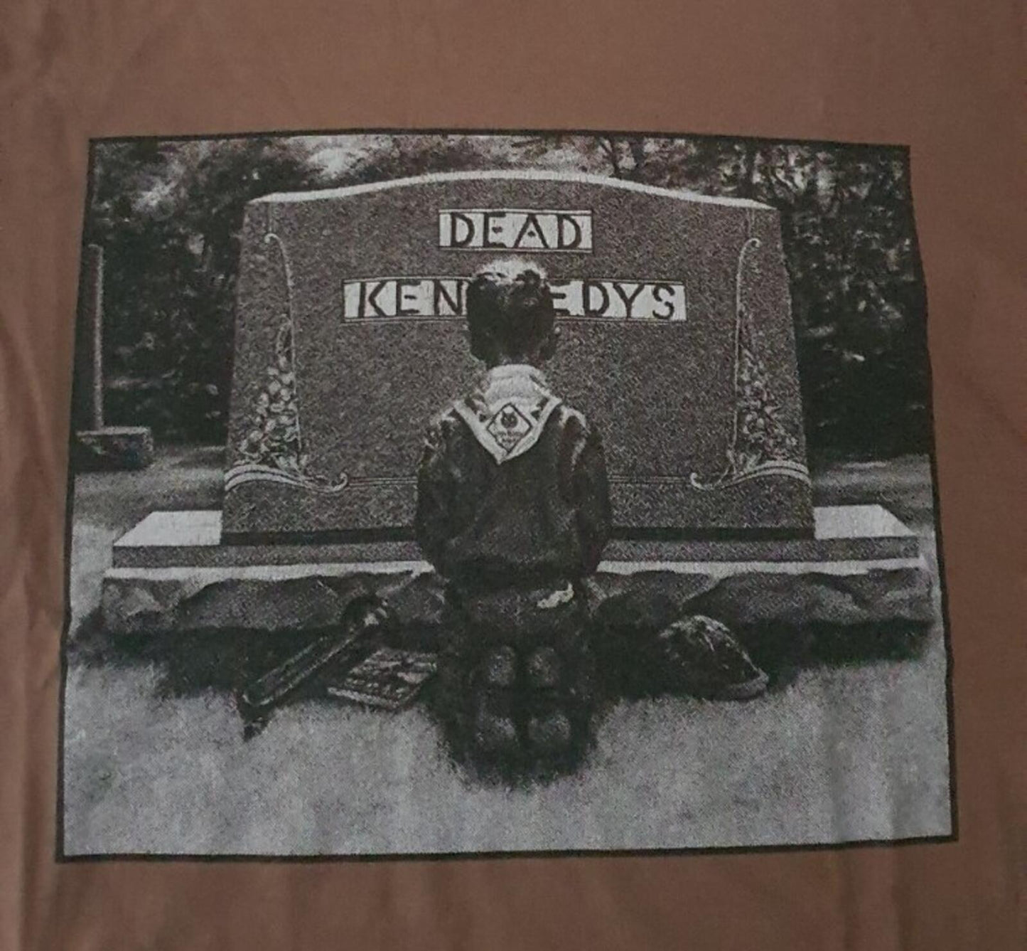 SS14 Supreme x Dead Kennedys Tee DYED in Brown Size M
