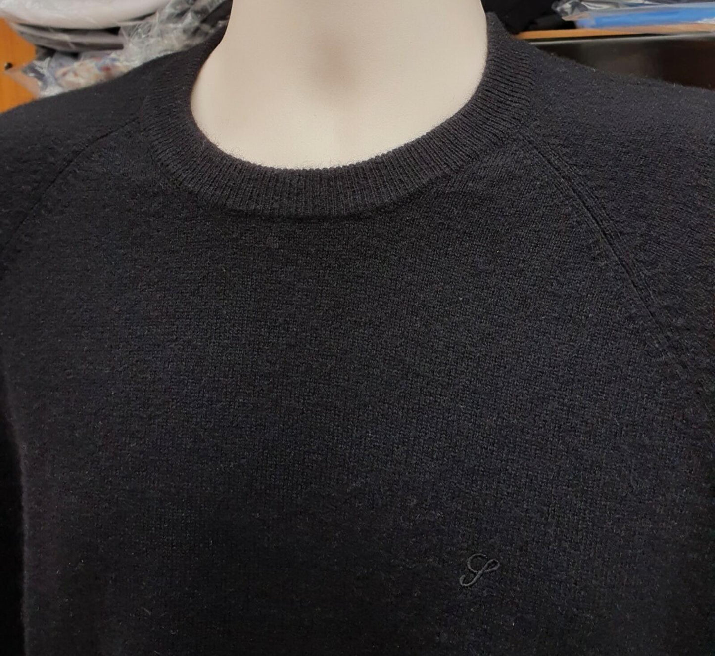 FW18 Supreme Cashmere Sweater Black Size L