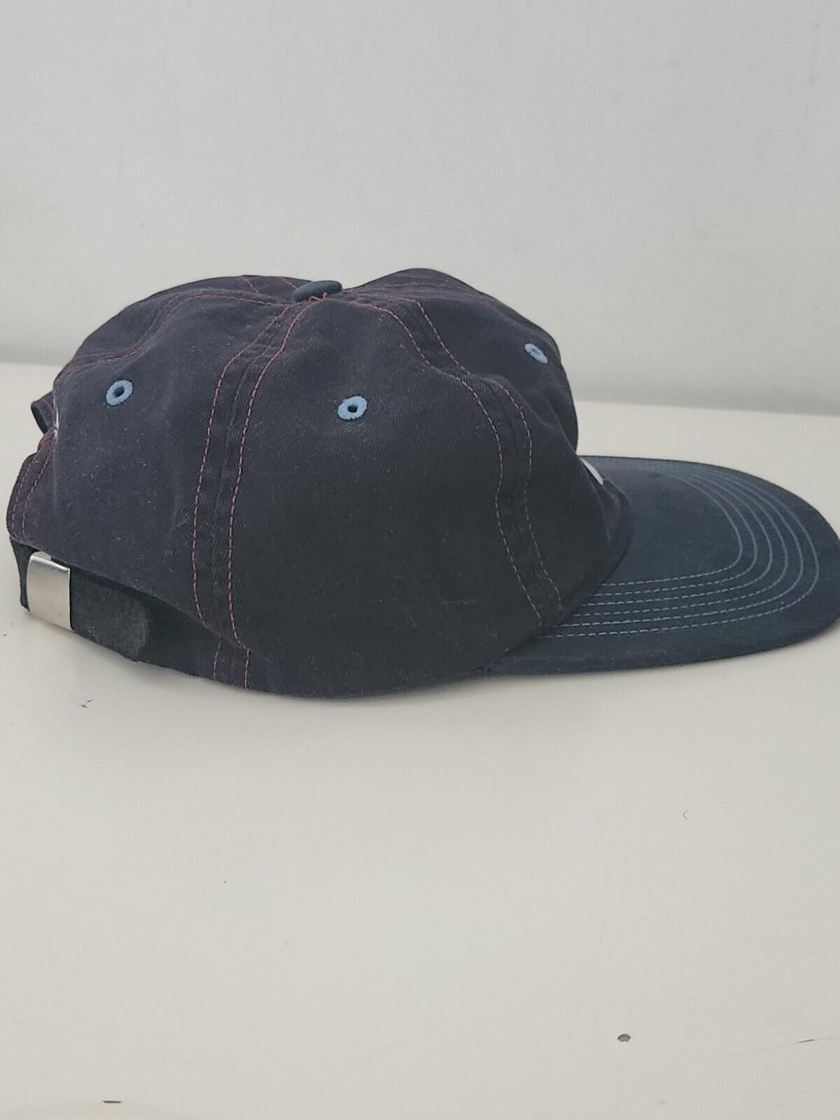 SS16 Supreme 2-Tone Washed S Logo 6-panel DYED IN NAVY