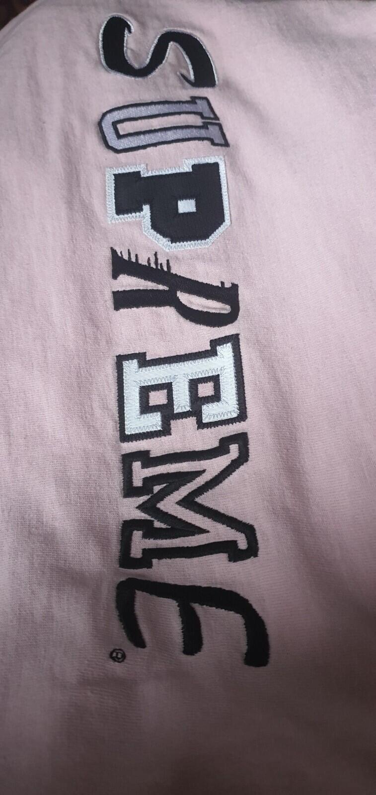 SS21 Supreme Collage S/S Top Tee size L large pink T-shirt Worn 1x