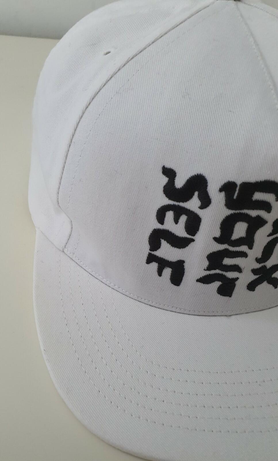 SS17 Supreme Go Fuc k Yourself 5-panel Cap White