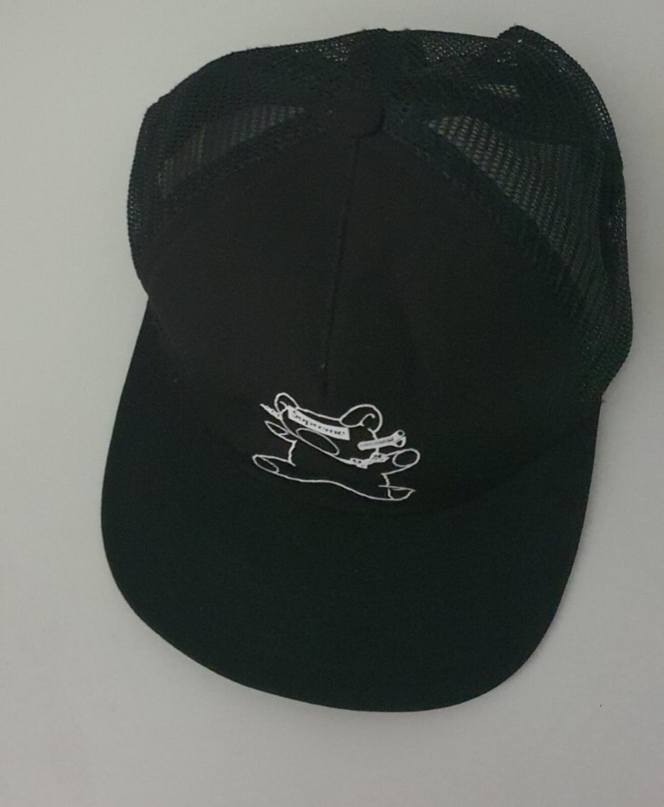SS15 Supreme x Undercover Mesh Back 5-panel Black Cap Hat Teddy Bear Rare