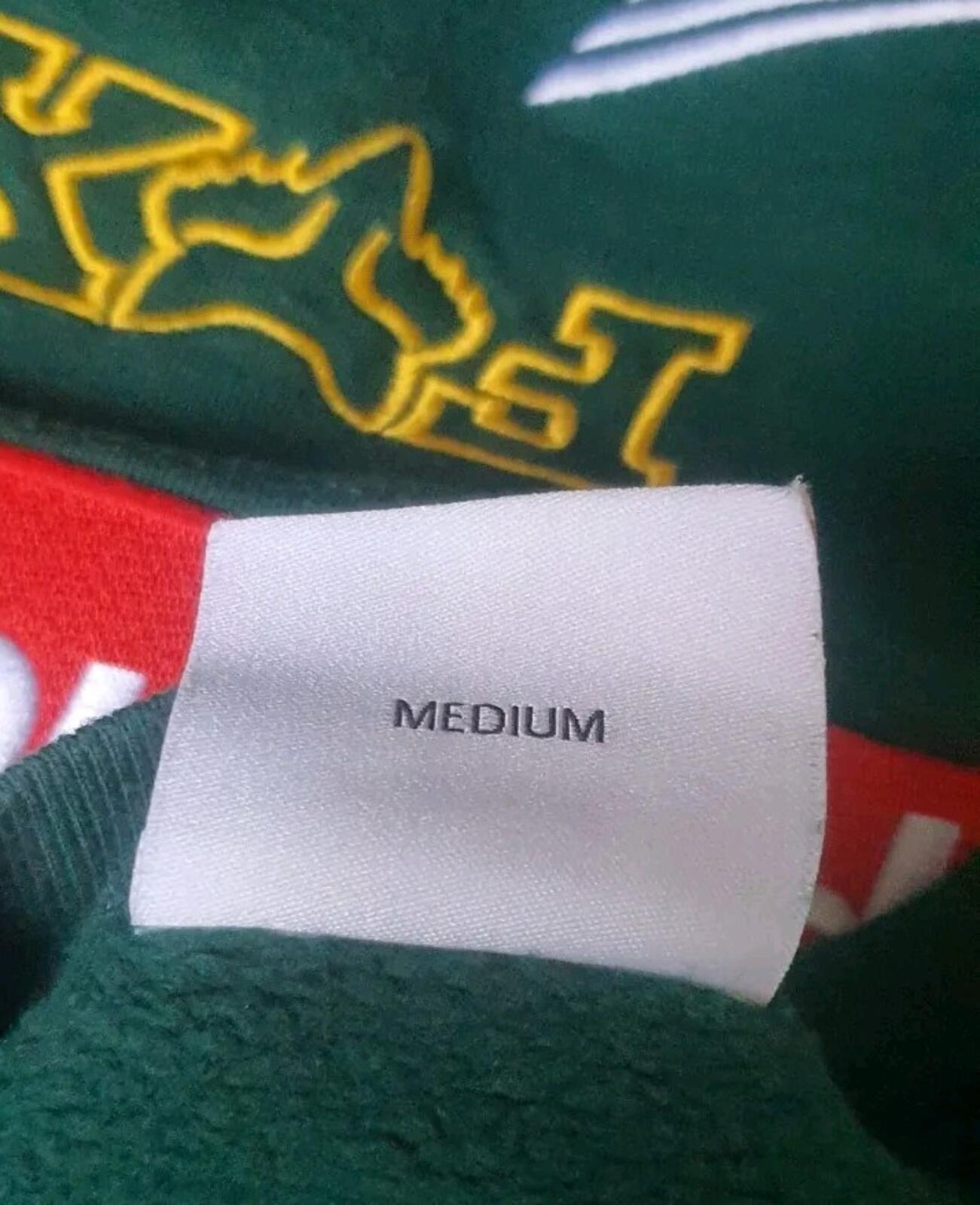 FW19 Supreme x Fox Racing Sweatshirt Dark Green crewneck M medium HRC Jumper