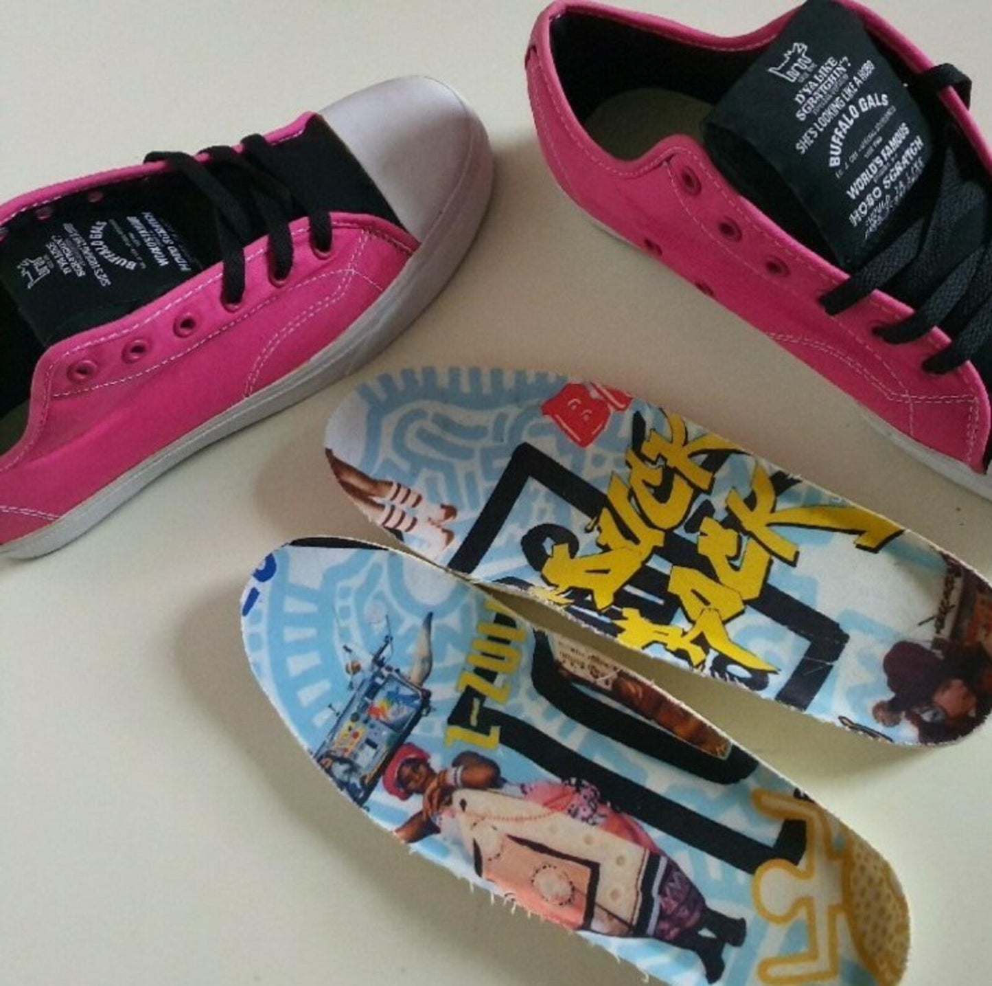 SS09 Supreme x Vans x Malcolm McLaren US Herren US 7.5 UK 6.5 EUR 40 Vintage 2009