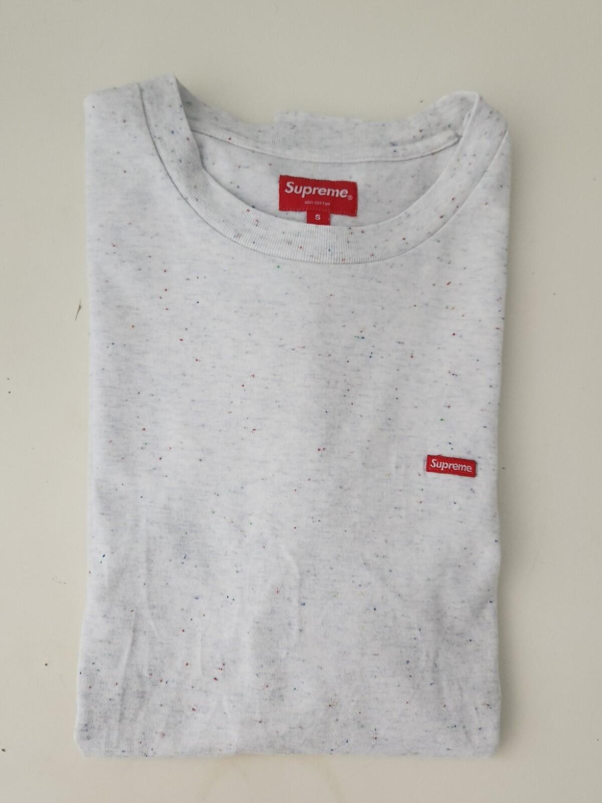SS21 Supreme Small Box Tee Multi Ash Top Tee Size S